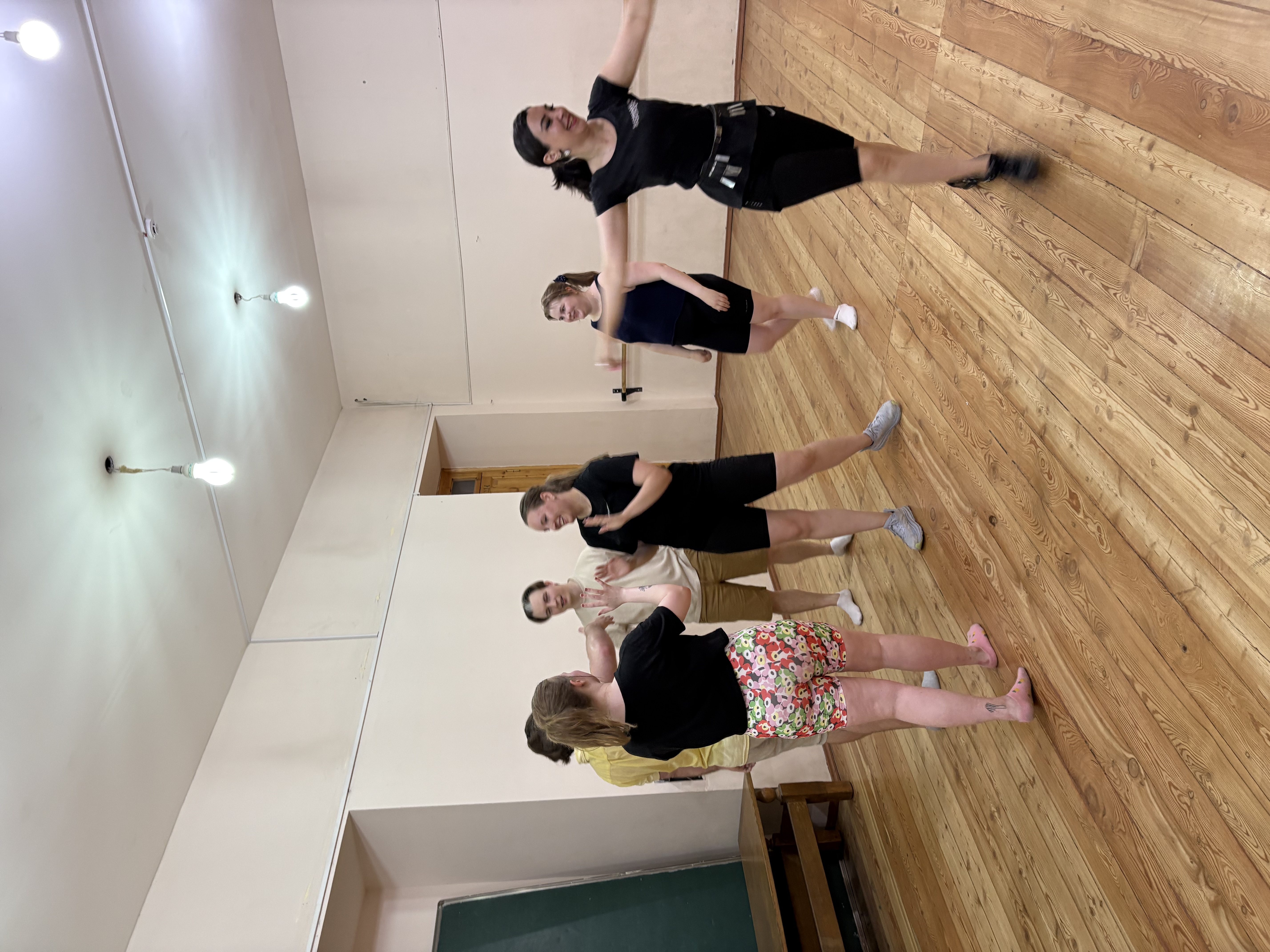 Dancing in action
