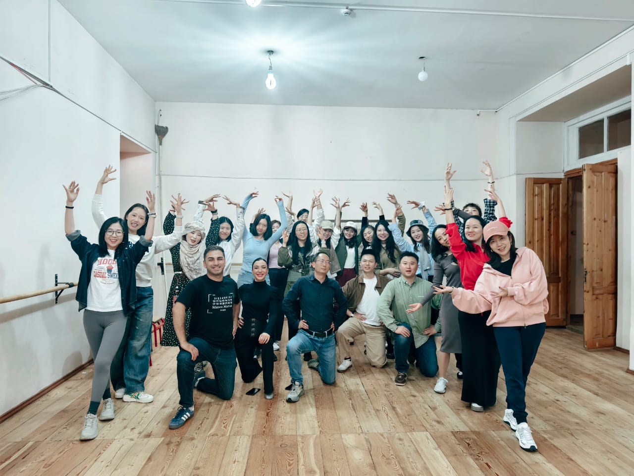 Group dance class